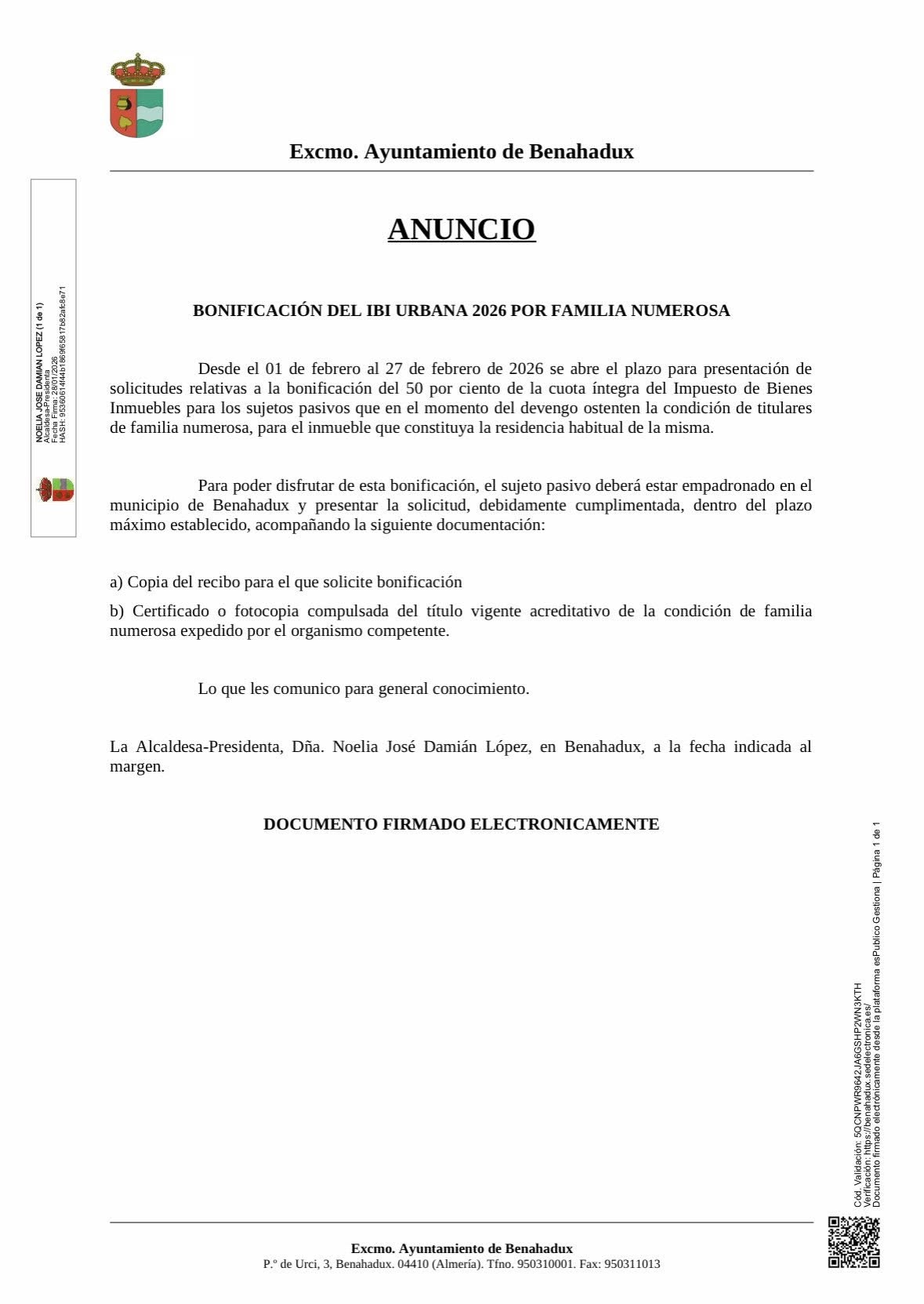 Bonificaciones del IBI e IVTM