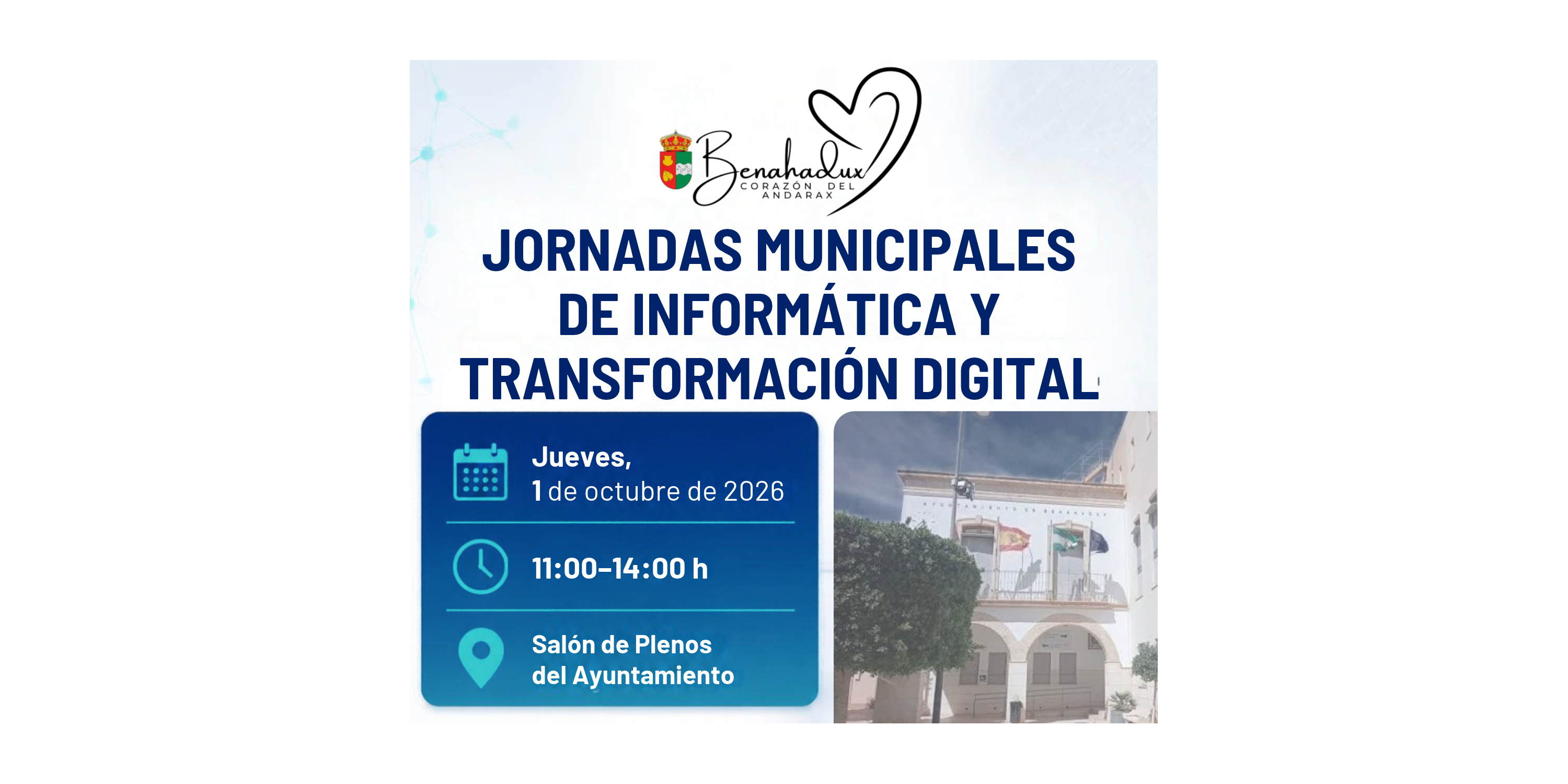 JORNADAS MUNICIPALES INFORMÁTICA Y TRANSFORMACIÓN DIGITAL